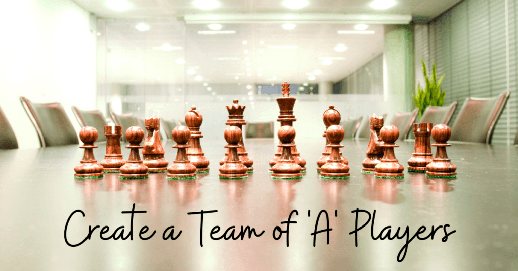 ideal team players depicted by chess players